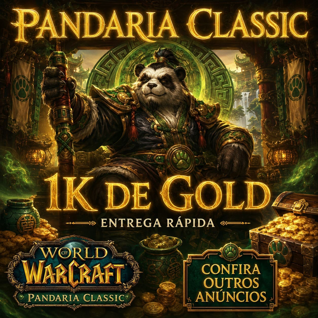 1k de Gold Pandaria Classic