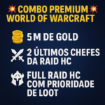 World Tuor 8x Míticas +12 + 2 Rushs de Level